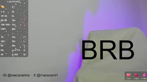 cami  online show from February 20, 2025, 10:48 pm