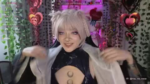 Snapshot of mao_me_meow chatting on May 10, 2026, 8:19 am Sasha online show from May 10, 2026, 8:19 am