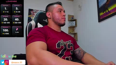 Snapshot of marco_diaz1 chatting on January 9, 2025, 10:52 pm Marco Diaz online show from January 9, 2025, 10:52 pm