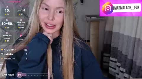 Marmalade Fox online show from March 3, 2026, 5:19 pm