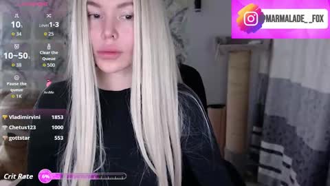 Marmalade Fox online show from March 10, 2026, 12:10 pm