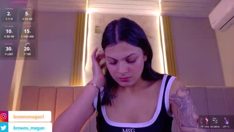 Megan  online show from January 13, 2026, 1:05 pm