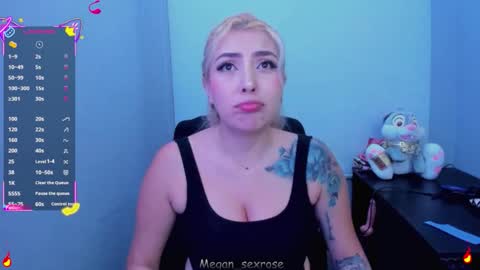 Megan rose online show from March 25, 2026, 2:50 am