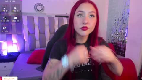 Snapshot of megan_wolf_1 chatting on February 6, 2025, 4:42 am Megan Online 1200am To 600 am Colombian time online show from February 6, 2025, 4:42 am