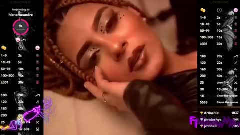 Megan online show from February 23, 2025, 11:04 pm