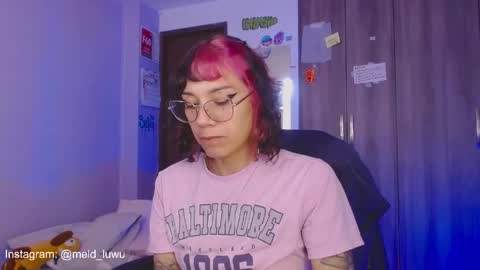 Snapshot of mel_dahlia chatting on May 10, 2026, 10:15 pm Melissa - - Please help me to reach 100 thumbs up online show from May 10, 2026, 10:15 pm