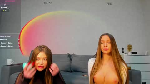 WE ARE NOT LESBIAN WE ARE NOT KISSING Alisa right  Katty left.  Free action requestsBAN  .     start online show from December 8, 2024, 8:36 pm