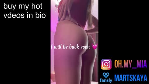 Snapshot of mia4sin chatting on September 16, 2025, 1:23 pm Mia Martskaya online show from September 16, 2025, 1:23 pm