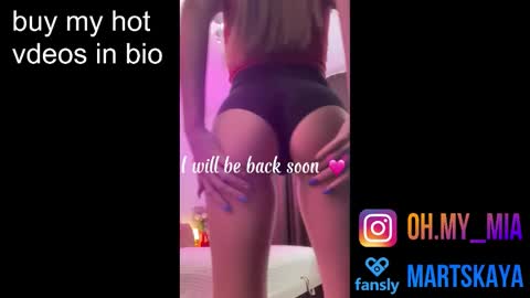 Snapshot of mia4sin chatting on October 12, 2025, 9:30 am Mia Martskaya online show from October 12, 2025, 9:30 am