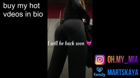 Snapshot of mia4sin chatting on October 30, 2025, 10:38 am Mia Martskaya online show from October 30, 2025, 10:38 am