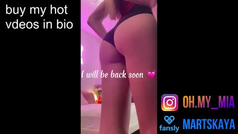 Snapshot of mia4sin chatting on November 29, 2025, 8:06 am Mia Martskaya online show from November 29, 2025, 8:06 am