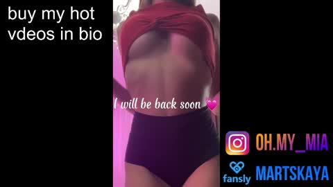 Snapshot of mia4sin chatting on December 4, 2025, 8:01 am Mia Martskaya online show from December 4, 2025, 8:01 am