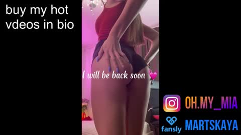 Snapshot of mia4sin chatting on December 15, 2025, 7:34 am Mia Martskaya online show from December 15, 2025, 7:34 am