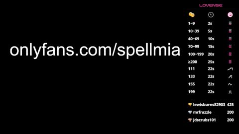 Snapshot of miaspell chatting on January 28, 2025, 11:07 pm Mia  instagram miasspell online show from January 28, 2025, 11:07 pm