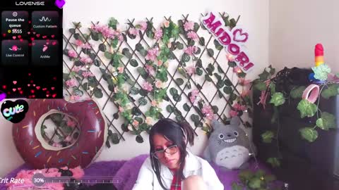 Midori 7u7 online show from February 4, 2025, 8:28 pm