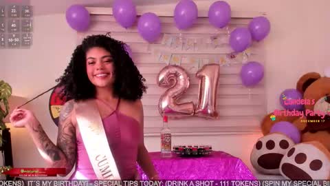 Snapshot of miss_curazao chatting on December 17, 2025, 1:28 pm CANDELA CASTRO online show from December 17, 2025, 1:28 pm