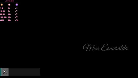 Snapshot of missesmeralda chatting on November 11, 2025, 9:48 pm Julieta Arboleda but i like call me esme online show from November 11, 2025, 9:48 pm