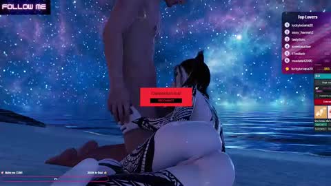 MissTenka online show from November 7, 2025, 2:50 pm