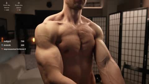 Snapshot of muscularfriend chatting on February 22, 2025, 5:46 pm Ivan online show from February 22, 2025, 5:46 pm