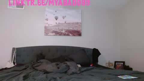 Snapshot of myabadd chatting on February 9, 2025, 7:30 pm BaddMFUCKER online show from February 9, 2025, 7:30 pm