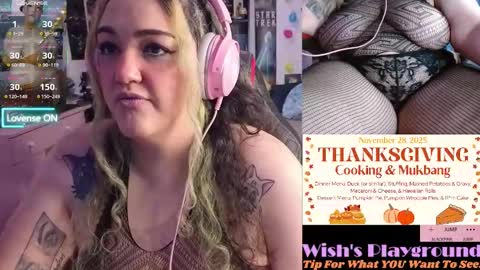 Wishs Playground online show from November 14, 2025, 7:51 am