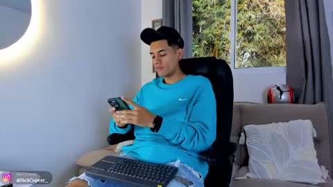 Snapshot of nickcopeer_ chatting on July 6, 2026, 12:57 pm Nick Copeer online show from July 6, 2026, 12:57 pm