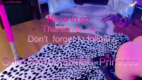 Snapshot of nikkiprincess chatting on January 12, 2025, 8:04 am Schedule IN BIO online show from January 12, 2025, 8:04 am