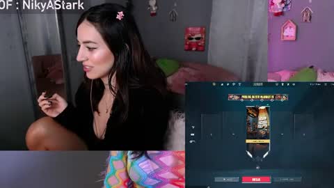 Snapshot of nikyastark chatting on June 24, 2026, 8:02 am Niky A Stark online show from June 24, 2026, 8:02 am
