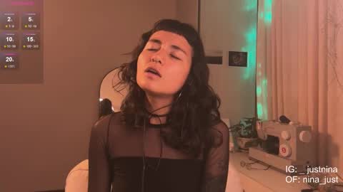 Nina.  online show from February 24, 2025, 12:30 am