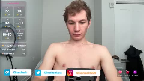 Oliver Beck online show from March 13, 2026, 7:20 pm