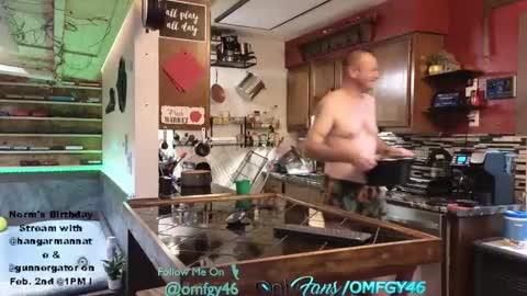 Snapshot of omfgy chatting on January 22, 2025, 11:32 pm Norm online show from January 22, 2025, 11:32 pm