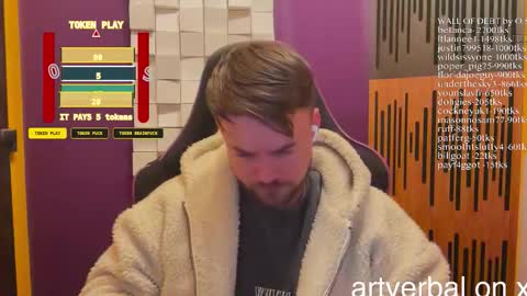 Oscar Steel Savage online show from January 11, 2026, 6:13 pm