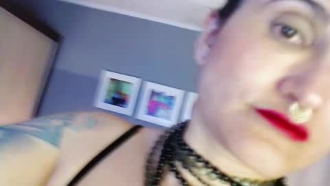 My alter ego Betinna Flowers - a tattooed Miss  -   Are you missing me come in here  -  online show from November 25, 2025, 9:04 pm