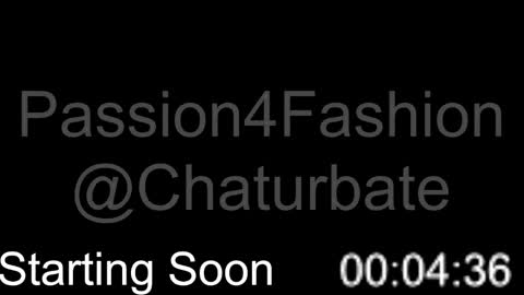 Snapshot of passion4fashion chatting on March 1, 2025, 7:26 pm Passion4Fashion online show from March 1, 2025, 7:26 pm
