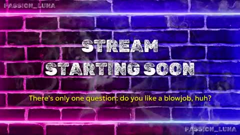 LunaAlan online show from October 12, 2025, 8:35 am