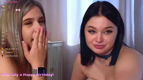 Lora black  and Lili blonde welcome you here online show from February 25, 2025, 11:41 am