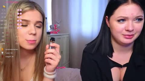 Lora black  and Lili blonde welcome you here online show from February 28, 2025, 10:30 am