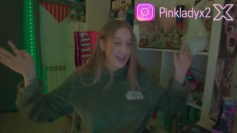 pinkladyx2 online show from January 9, 2026, 9:38 pm