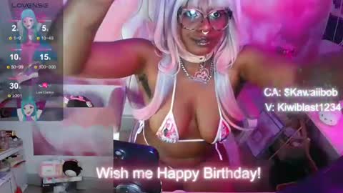 Snapshot of pixiebob25 chatting on February 15, 2025, 4:58 am Thekawaiidomme online show from February 15, 2025, 4:58 am