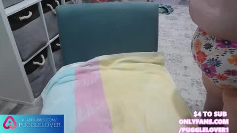 Snapshot of pugglelover chatting on March 1, 2025, 12:45 pm Puggie - online show from March 1, 2025, 12:45 pm