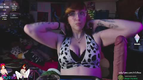 Snapshot of r2dho3 chatting on April 9, 2026, 7:52 pm Amy Wild online show from April 9, 2026, 7:52 pm