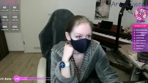 realartofslut online show from October 21, 2025, 5:57 pm