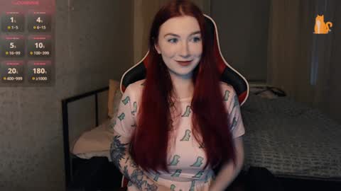 Snapshot of redhaired_kitty chatting on January 30, 2025, 7:29 am Lina online show from January 30, 2025, 7:29 am