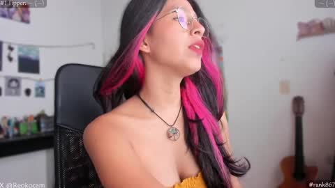 Snapshot of reoko_ chatting on May 2, 2026, 6:57 pm Reoko online show from May 2, 2026, 6:57 pm