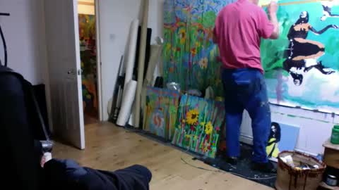 Snapshot of richardartist chatting on January 16, 2025, 2:30 am Richard online show from January 16, 2025, 2:30 am