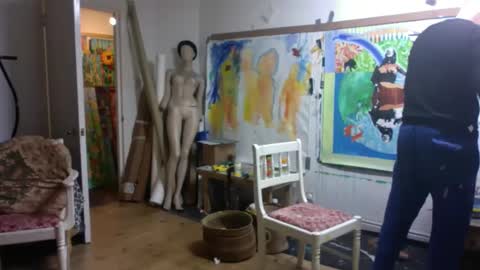 Snapshot of richardartist chatting on October 20, 2025, 12:38 pm Richard online show from October 20, 2025, 12:38 pm