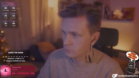 Rocket Bunny online show from January 15, 2026, 9:40 pm