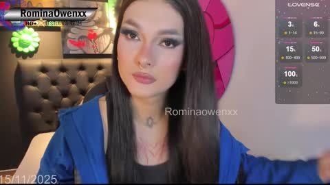 ROMINA OWEN online show from November 15, 2025, 9:39 am