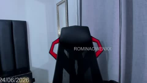Snapshot of rominaowenxx chatting on June 24, 2026, 7:40 am ROMINA OWEN online show from June 24, 2026, 7:40 am