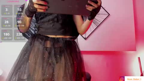 Snapshot of rose_baker_ chatting on October 31, 2025, 11:44 am ROSE BAKER online show from October 31, 2025, 11:44 am